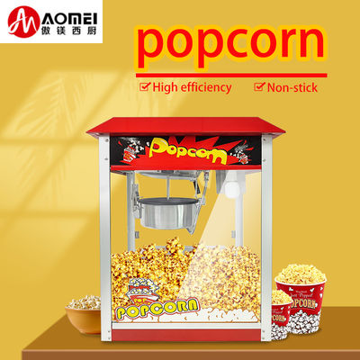 Electric Popcorn Maker for Snack Food Red Caramel Popcorn Machine Application Fields