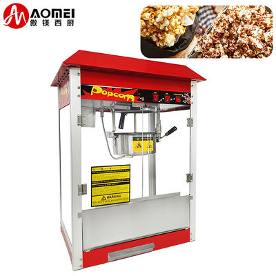 Electric Popcorn Maker for Snack Food Red Caramel Popcorn Machine Application Fields