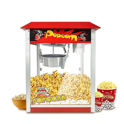 1400 Electric Snack Machine Non-stick Pot Popcorn Making Machine with Transparent Glass