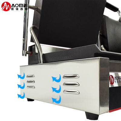 Durable Electric Contact Grill for Sandwich Making on Table Top Stainless Steel Grills