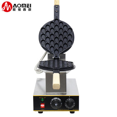 Commercial Snack Shop Suitable Electric Egg Waffle Machine with Rotating Function