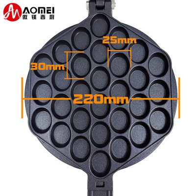 Commercial Snack Shop Suitable Electric Egg Waffle Machine with Rotating Function