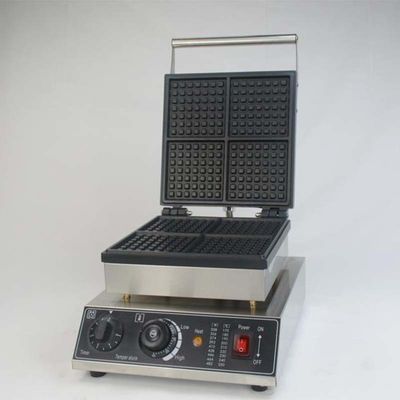 AM-206 Nonstick Square Waffle Maker Durable Waffle Machine for Homeycomb Waffles
