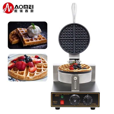 AM-206 Nonstick Square Waffle Maker Durable Waffle Machine for Homeycomb Waffles