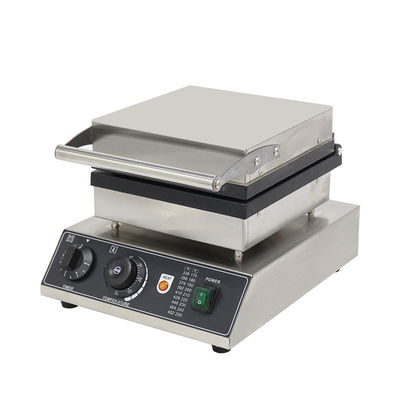 Outdoor Waffle Maker Machine with Non-stick Square Shape and Electricity Power Source