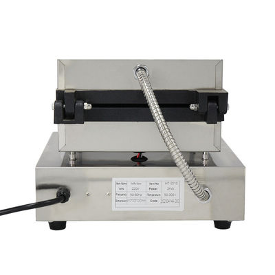 Outdoor Waffle Maker Machine with Non-stick Square Shape and Electricity Power Source