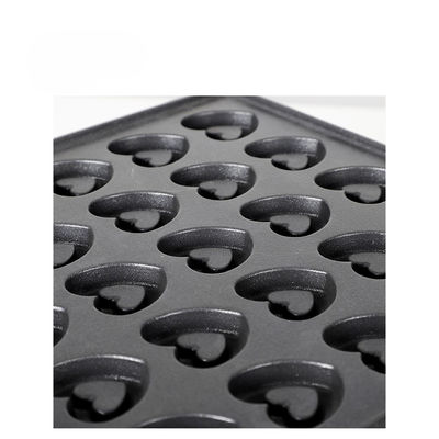 110V Commercial Waffle Maker Machine with Temperature Range of 50-300C and Compact Design