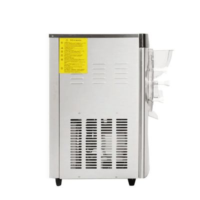 1.25HP Compressor 10-14L/H Output Large Cylinder Hard Ice Cream Maker for Commercial