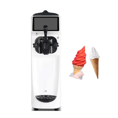 Table Top Soft Serve Ice Cream Making Machine with Machinery Function 210x554x740mm Size