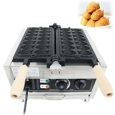 Commercial Taiyaki Maker 110v-220v with Electricity Power Source and Stainless Steel Material