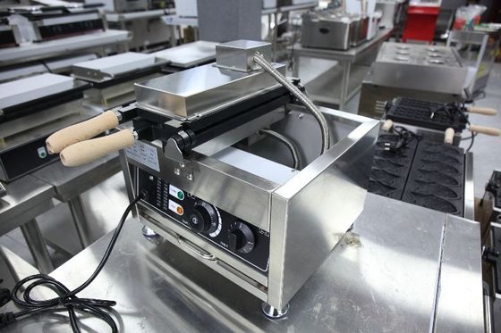 Commercial Taiyaki Maker 110v-220v with Electricity Power Source and Stainless Steel Material