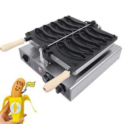10.4 KG Mini Waffle Maker Banana Shape for Easy Snack Making