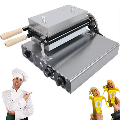 510x400x190mm Banana Shape Waffle Making Machine 2023 Model 5pcs Capacity Nonstick