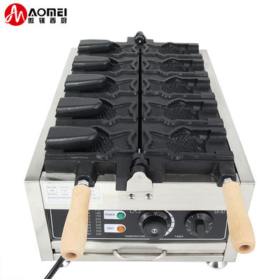 Custom Mould Fish Shape Waffle Maker Machine for Electric Cakes and Frozen Treats