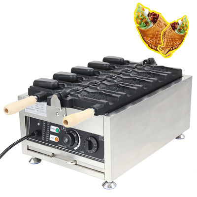 Custom Mould Fish Shape Waffle Maker Machine for Electric Cakes and Frozen Treats