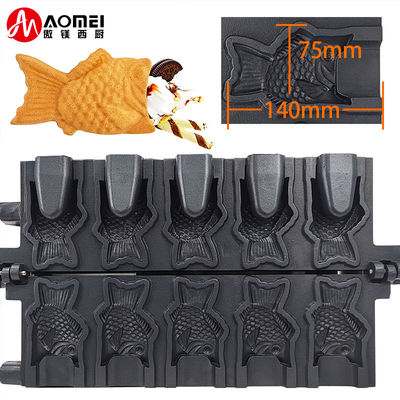Custom Mould Fish Shape Waffle Maker Machine for Electric Cakes and Frozen Treats
