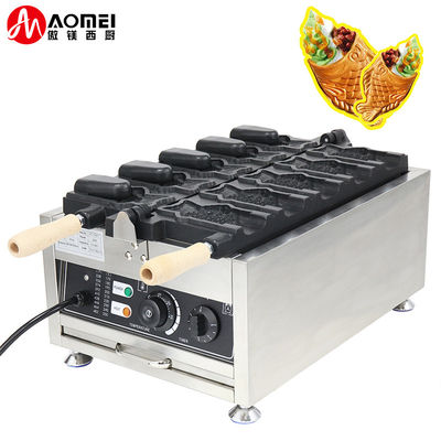 Custom Mould Fish Shape Waffle Maker Machine for Electric Cakes and Frozen Treats