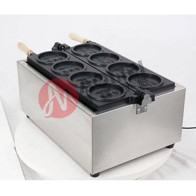 Stainless Steel Electric Gas Bubble Waffle Maker Machine for Industrial Manufacturing