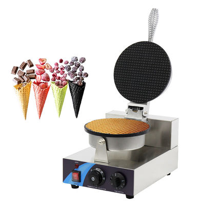 Non-stick Plate Electric Waffle Maker Machine 1300W for Snack Bar Long Service Life