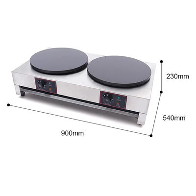 Professional Non-stick Gas Crepe Maker for Fast and Consistent Crepe Making