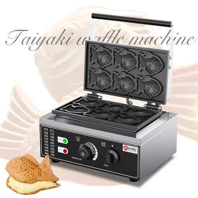 220V Fish Shape Snack Waffle Maker Machine for Snack Lovers' Indulgence