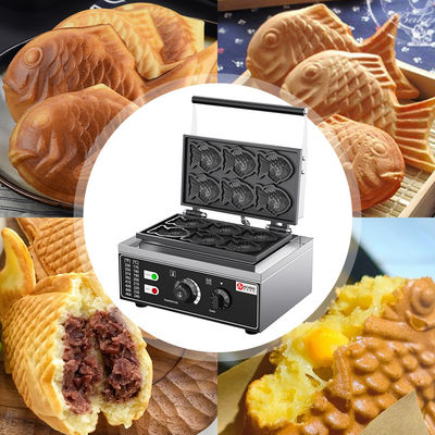 220V Fish Shape Snack Waffle Maker Machine for Snack Lovers' Indulgence