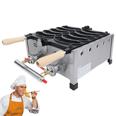 2024 Year Fashion Design Lpg Ng Gas Electric Long Waffle Maker Banana Shape Stick
