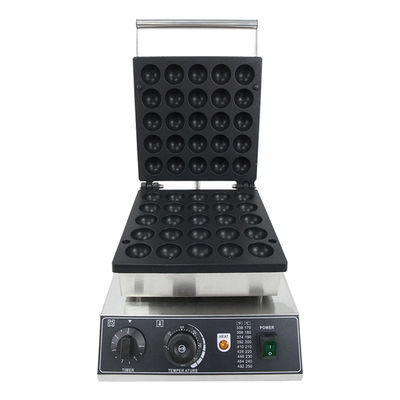 Commercial Ball Shape Machine Egg Waffle Maker for Home Mould size Dia40*H20 25 Holes