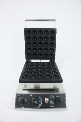 Commercial Ball Shape Machine Egg Waffle Maker for Home Mould size Dia40*H20 25 Holes