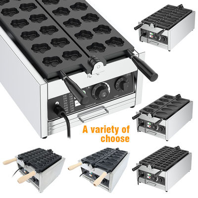 3000W Bear Paw Muffin Baking Machine with Cat Paw Shape Voltage 220v Cartoon Waffle