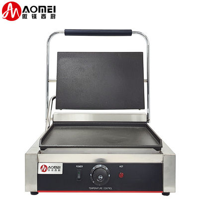 Commercial Grade Electric Panini Contact Grill Press Plate Grill for Perfect Paninis