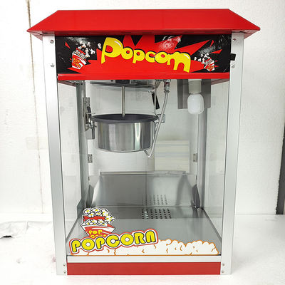 Red Industrial Commercial Popcorn Machine for Cinema Electric Automatic Popcorn Maker