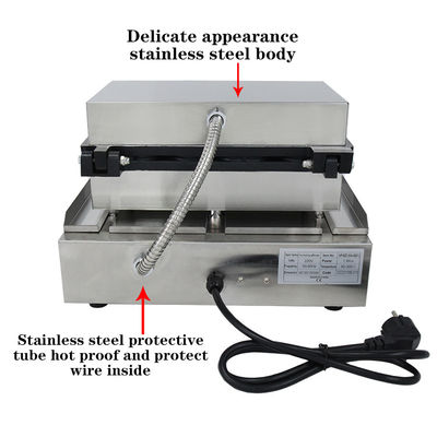 Electric Waffle Maker For Snack Machines 50-300C Non Stick Surface