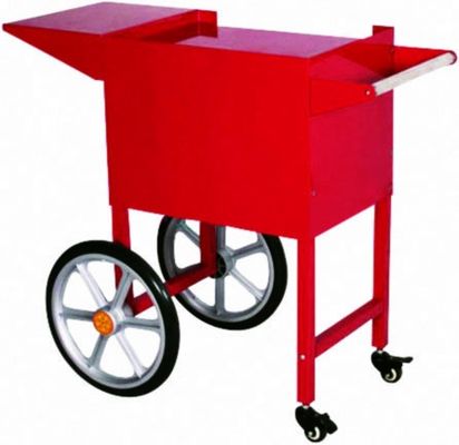 110-240V/50-60HZ Healthy Food Grade SS Material Commercial Popcorn Machine With Cart